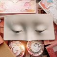 thumbnail image 5 of Planche de Pratique de Maquillage Réutilisable Mannequin en Silicone Professionnel pour Maquillage Coloré, 5 of 5