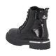 thumbnail image 2 of Botas Bambino Sintético para Niña Caña Alta Suela Alta Ajustable Agujetas Resistentes negro 19, 2 of 4