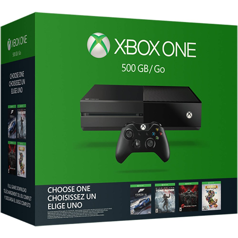 Xbox One 500GB Console Name Your Game Bundle Walmart Canada