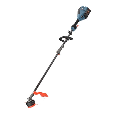 SENIX 60V Cordless Brushless Powerhead with 16" String Trimmer Attachment, 2-Speed Digital Control, Adjustable Handle, 3.0Ah Battery & Charger Included, GTX6-M1
