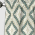 thumbnail image 3 of Designart "Spacious Neutrality" Damask Blackout Curtain Single Panel, 3 of 4