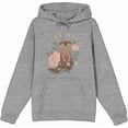 thumbnail image 4 of Vintage Country Stay Wild Adult Heather Gray Long Sleeve Hoodie-Medium, 4 of 6