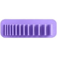 thumbnail image 2 of Beauos Silicone Makeup Brush Holder - Purple, Wall Mounted Rack for Drying & Organizing, Compact Storage, Safe for Walls, 1 Pack, 2 of 9