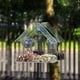 Acrylique Mangeoire à Oiseaux Mangeoire Claire avec Fenêtre Ventouse Support – image 3 sur 9