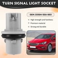 thumbnail image 4 of Side Turn Signal Lamp Fender Lamp Socket COMP. (T10) for HONDA CITY, 4 of 5