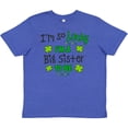 thumbnail image 3 of Inktastic I'm So Lucky I'm a Big Sister to Be Youth T-Shirt, 3 of 5