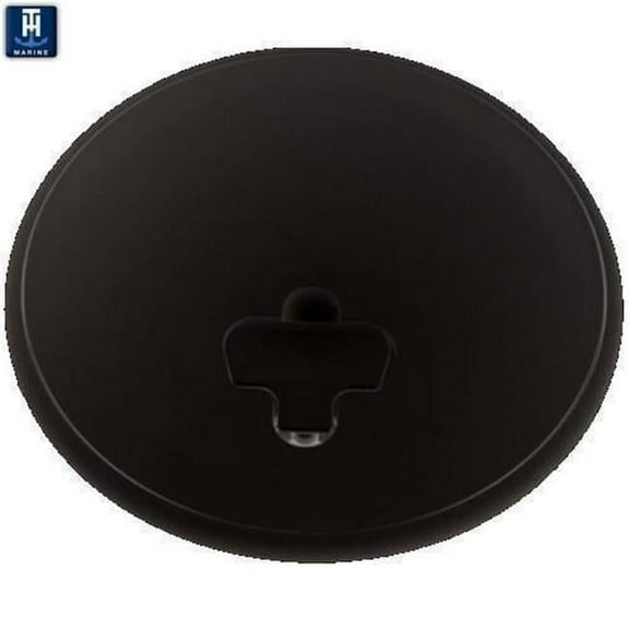 Th Marine 8 Cam-Out Deck Plate-Black (Dpcam-8-1-Dp)