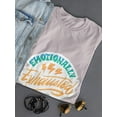 thumbnail image 3 of Emotionally Exhausted! T-Shirt Women -Smartprints Designs, Female Large, 3 of 4