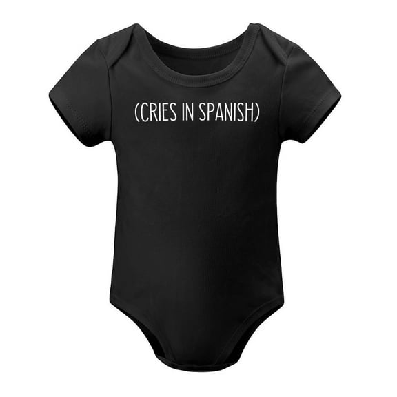 Crazy Cat Baby Bodysuit - Funny Infant Outfit Boy Girl Adorable Unisex Romper Clothing Black-style 9months