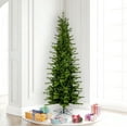 thumbnail image 3 of Vickerman 6.5' Moutauk Pine Artificial Christmas Pencil Tree, Unlit - Faux Slim Christmas Tree - Seasonal Indoor Home Decor, 3 of 3