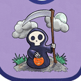 thumbnail image 4 of Inktastic Halloween Trick or Treating Cute Grim Reaper Boys or Girls Baby Bib, 4 of 4