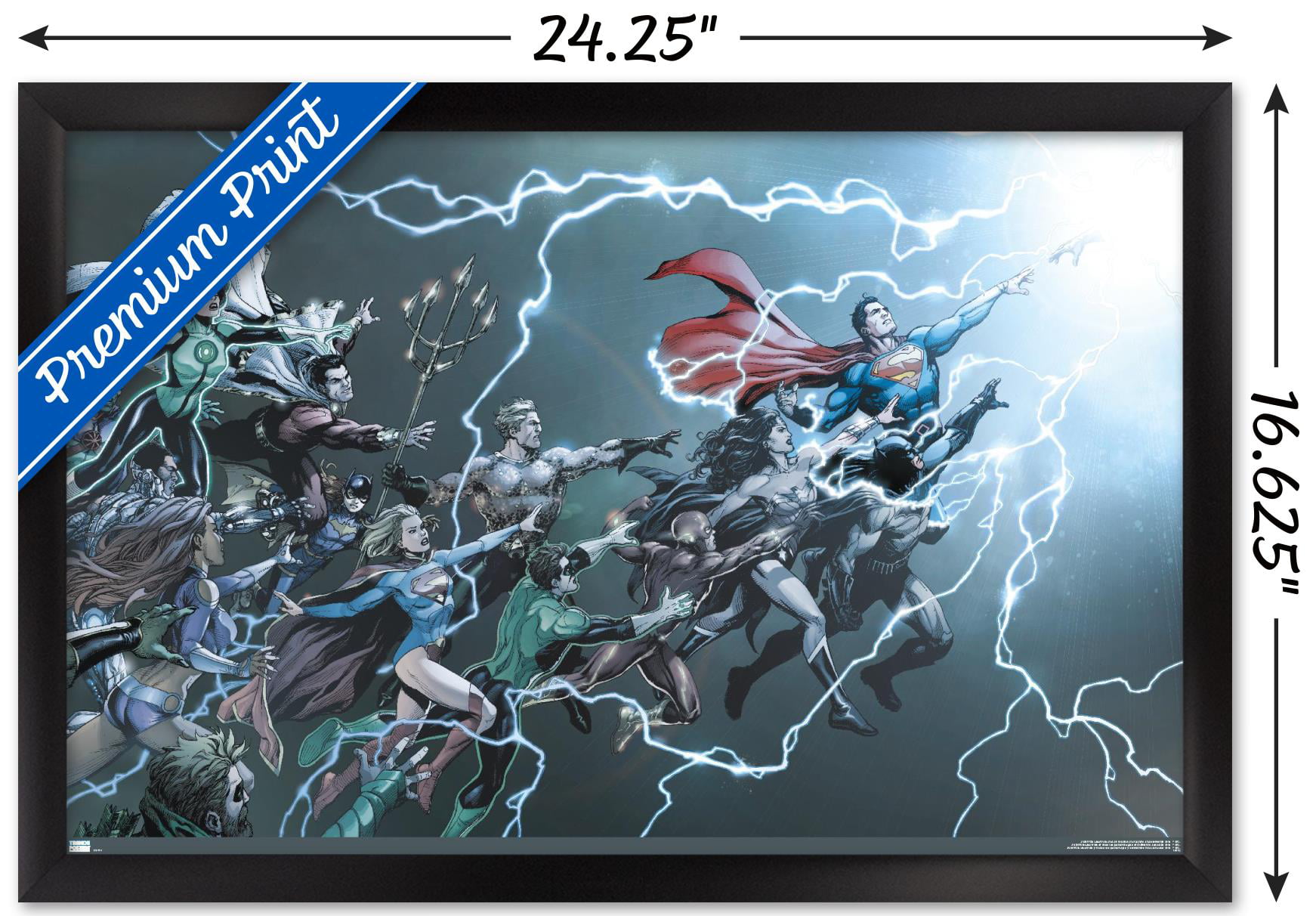 DC Comics - Justice League - Rebirth #1 Wall Poster, 14.725\
