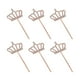 thumbnail image 3 of Happy Birthday Cake Topper Shine Metal Reutilizable frágil para Graduation Booth Props Party Themes Decoración Suministros Inauguración Boda Oro rosa Macarena Primeros de la magdalena, 3 of 8