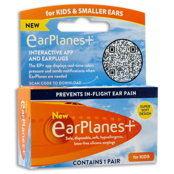 Tapones para los oídos EarPlanes Plus para niños