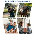 thumbnail image 5 of 3 Pack Mens Collared Polo Shirts Short Sleeve Breathable Work Shirts Black Gray Navy M, 5 of 6