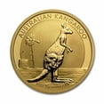 thumbnail image 1 of Moneda Australian Kangaroo 2012 de hierro bañado en oro, 35 g, 1 of 3