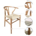 thumbnail image 2 of Mundo In Silla Minimalista Nórdico Micerino Madera Ergonomica Comedor Mundo In  SILL0903560NATURAL, 2 of 4