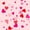 Pink Hearts Print, variant on PlayZoom 2 Kids Girls Smartwatch - Purple Glitter