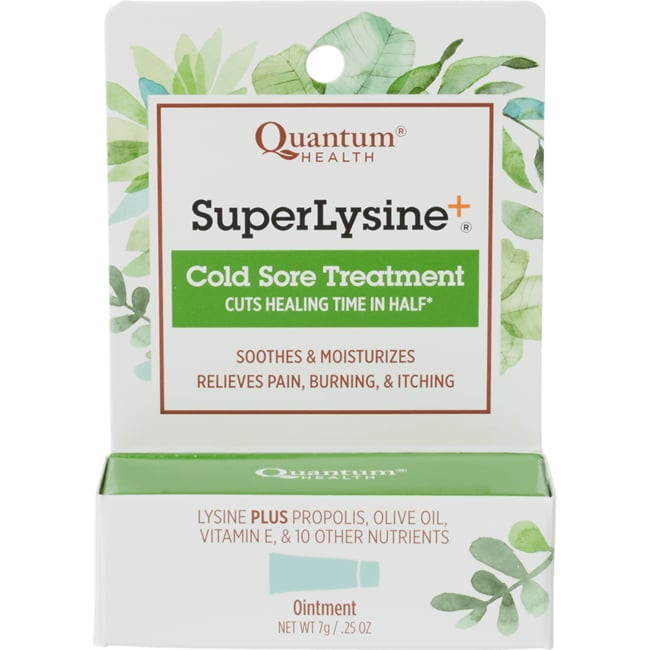 Quantum Health Super Lysine+ Cold Sore Treatment 0.25 oz Ointment