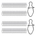 thumbnail image 3 of harayaa 100 Pieces Fishing Snaps for Freshwater Saltwater Quick Change Fishing Clips 12mm, 3 of 9