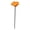 Orange, variant on Bee Watering Station Handmade Metal Flower Garden Stake Bird Bath,Mini Bird Baths For Outsides,Flower Birds Bath,Bee Water Feeder With Flowers for Outdoor Yard Art Decoration Garden Decor Gift