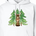 thumbnail image 3 of Inktastic Alaska Moose and Trees Adult Hoodie Sweatshirt, 3 of 4