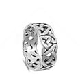 thumbnail image 4 of Celtic Knot Antiqued Eternity Wedding Ring .925 Sterling Silver Band Jewelry Female Male Size 9, 4 of 4
