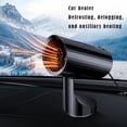 thumbnail image 4 of Portable Car Heater 12V.240W Windshield Fog Quick Heat And Car Fan With Purification Plug In Car Windshield All Cars, 4 of 7