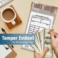 thumbnail image 4 of BankSupplies Cash Transmittal Bags | Tamper Evident | 6W x 9H | Case of 500 |, 4 of 6