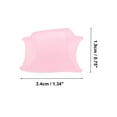 thumbnail image 2 of Unique Bargains 2 Pcs Flexible Toe Separators Prevent Pain for Corns Blisters Medium Pink SEBS, 2 of 5