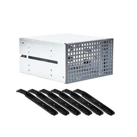 3-Bay Hard Drive Cage Rack 2xOptical Drive Space to 3x3.5 Inch Hard Drive Space 2 Chassis Drives in the Chassis