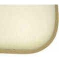 thumbnail image 3 of Kashi Home Soft Plush Memory Foam Non-Slip Backing Kitchen Rug Mat, 18x30 Inch D-Shape Slice Kitchen Floor Mat, Beige, 3 of 3