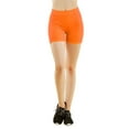 thumbnail image 1 of Gravity Threads Ladies Nylon 12" Leggings - Orange, 1 of 1