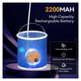 thumbnail image 3 of Douche de Camping Portable Extérieur Intérieur Port TypeC Pompe de Douche Électrique Rechargeable pour Randonnée Maison, 3 of 5