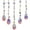 Manyu star crystal p, variant on Zeiwohndc Crystal Beads Tree Dreamcatchers Handmade Bedroom Decors Wedding Parties Gift