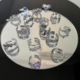 thumbnail image 2 of S925 Sterling Silver Retro Niche Design Ring For Women Does Not Fade, 2 of 4