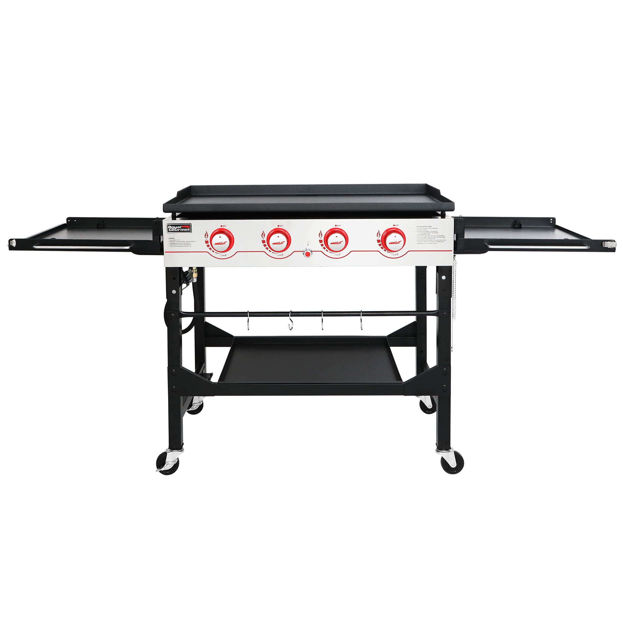 Seasoned Steel Flat Top Griddle Outdoor Grilling Cooking BBQ Cookout Camping New 