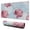 Pioneer Flower Floral-3, variant on Long Mouse Pads for Desk,Pioneer Flower Floral Print Pattern Desk Mats on Top Of Desks, Desk Mouse Pad Extra Large with 3mm Non-Slip Base and Stitched Edge for Gaming,Office,Work,Home 31.5"x11.8"