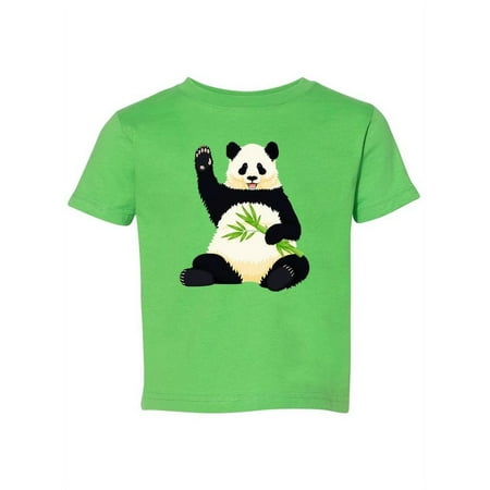 

Waving Panda With Bamboo T-Shirt Toddler -Image by Shutterstock 4 Toddler