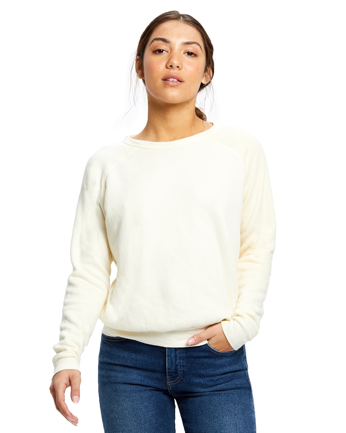 US Blanks Ladies' Raglan Pullover Long 