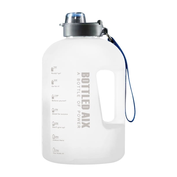 ¡Venta caliente! Cubo de toneladas de capacidad súper grande Taza de agua de toneladas Botella de agua de fitness de alto valor Cubo Dundun de Internet resistente a altas temperaturas