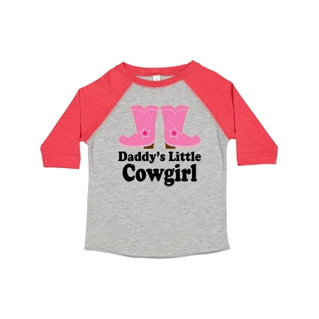 

Inktastic Daddy s Little Cowgirl Gift Toddler Toddler Girl T-Shirt