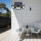 thumbnail image 2 of Luz Solar Para Exteriores 360 Grados Ajustable 6500K Led Luces Solares Detector De Movimiento Luz De Seguridad Solar Para Exteriores Para Entrada Garaje Patio Eigraketly HA036054-00, 2 of 6