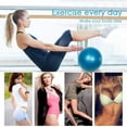 thumbnail image 5 of Pilates Ball - 9 Inch Small Exercise & Yoga Ball for Core Workouts, 5 of 6