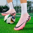 thumbnail image 3 of Zapatos Con Pinchos Caña Alta Botines Fútbol para Hombres Cordones Antideslizantes Y Adolescentes, 3 of 9