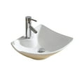 thumbnail image 3 of Fine Fixtures Stylized Vessel Sink Vitreous China w/Faucet Hole, 3 of 4