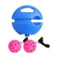 thumbnail image 3 of LOVIVER Pickleball Trainer Baseboard with 40 Holes Pickleball Ball Rope for Beginner rose red, 3 of 8