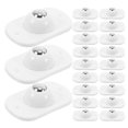 thumbnail image 1 of 52 ruedas para encimeras de electrodomésticos: miniruedas autoadhesivas con rodamientos de bolas para muebles de cocina y electrodomésticos - Ruedas giratorias de 360°, 1 of 7
