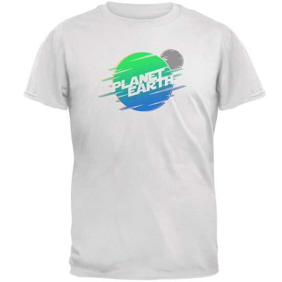Earth Day Defender of the Planet Mens T Shirt White LG