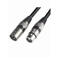 thumbnail image 2 of XLR Microphone Cable 3Pin Balanced Male to Female Audio Patch Cord for Mixer and Stage Use, 2 of 10
